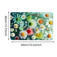 thumbnail image 3 of Binwennn Small Area Rug for Bedroom Floral Tech Fabric Bath Mat Set Entrance Mats Absorbent Door Mats 2 Piece Set For Bathroom & Entryway, 3 of 6