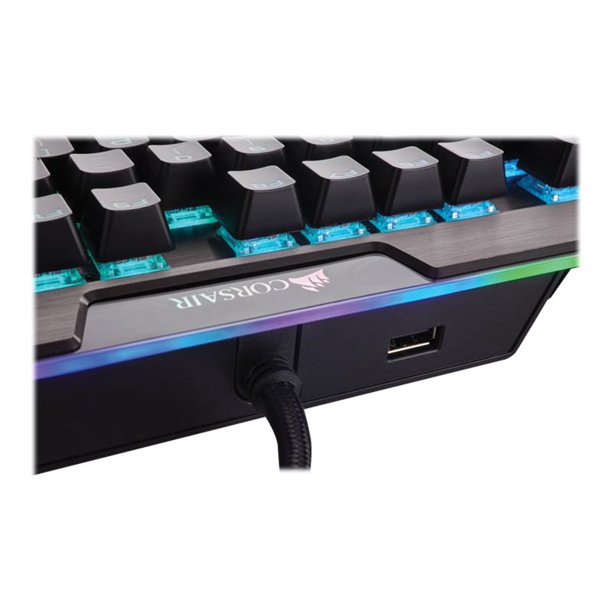Corsair K95 RGB Platinum 美品 USBハブ付 Corsair K95 RGB PLATINUM Mechanical Gaming Keyboard - Cherry MX