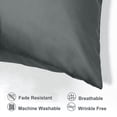 thumbnail image 3 of Unique Bargains Satin Pillowcase Zippered Silky Sateen, 3 of 8