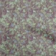 thumbnail image 1 of oneOone Rayon Dusty Gray Fabric Abstract Floral Fabric For Sewing Printed Craft Fabric By The Yard 56 Inch Wide, 1 of 4