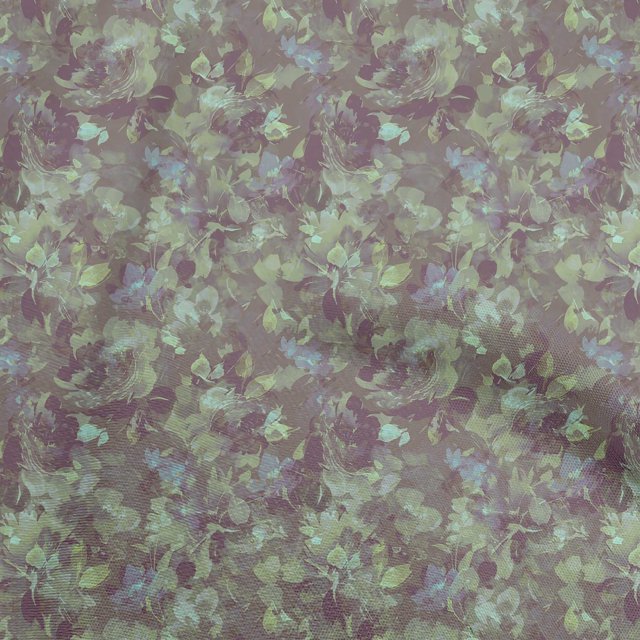 oneOone Rayon Dusty Gray Fabric Abstract Floral Fabric For Sewing Printed Craft Fabric By The Yard 56 Inch Wide
