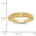 thumbnail image 3 of Bande Anniversaire en Or Jaune 14K Taille 6, 3 of 3