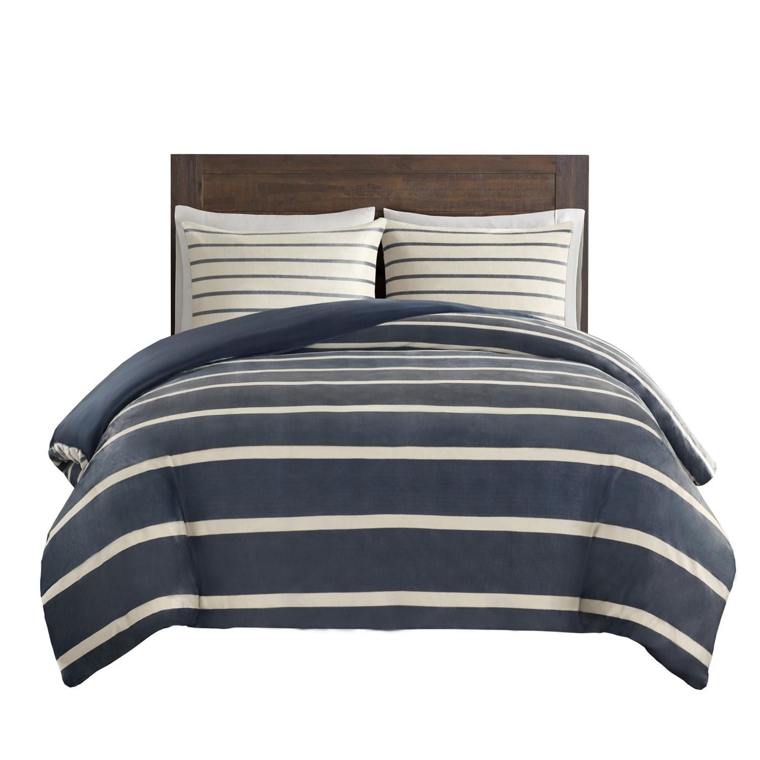 Home Trends Mink 3 Piece Duvet Cover Set