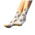 thumbnail image 2 of Yellow Socks Women Fun Socks Cute Penguin Animal Fun Novelty Cotton Gift, 2 of 3