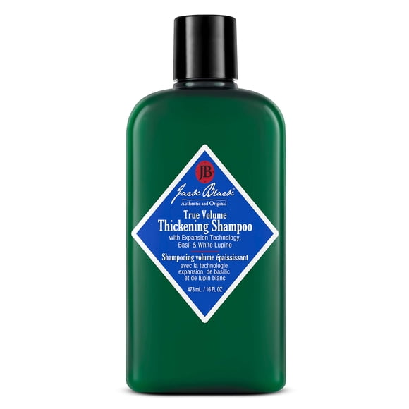Jack Black Shampooing Épaississant Volume Véritable - Shampooing Épaississant pour Hommes, Shampooing pour Hommes pour Épaissir les Cheveux, Shampooing Jack Black, Shampooing Épaississant pour Hommes