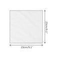 thumbnail image 2 of INSPIRE CHIC Men's Pocket Square Cotton Handkerchiefs for Suits Jacket Silver Gray One Size, 2 of 4