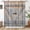 Barn Door, variant on Fall Forest Shower Curtain – Autumn Tree Sunset Woodsy Romantic Scene – Seasonal Outdoor Nature Decor – Transform Your Bathroom into a Cozy Autumn Retreat – Polyester Curtains with Hooks