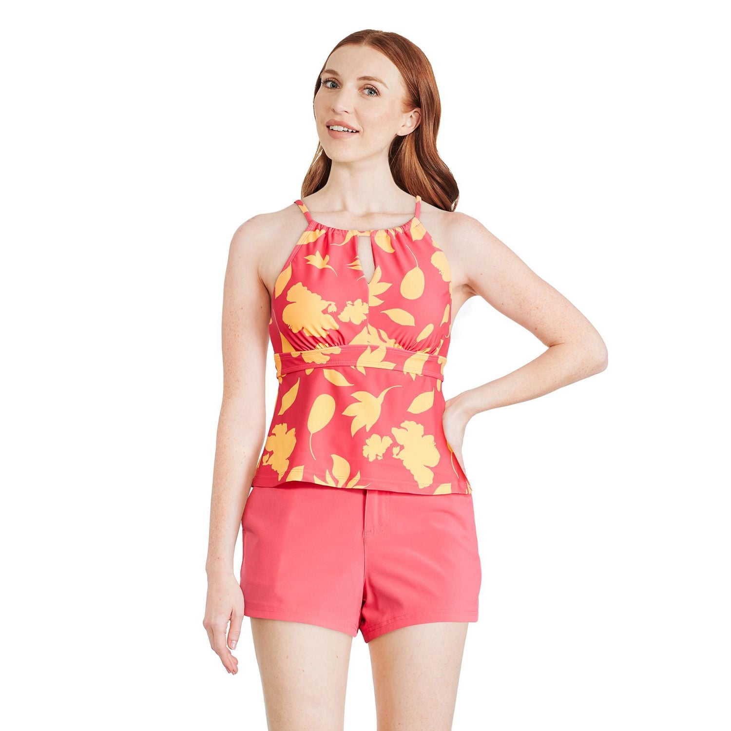 Tankini à encolure bain-de-soleil George pour femmes