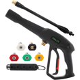 thumbnail image 1 of PWACCS Pressure Washer Gun Replacement with Extension Wand Kit &acirc; Power Washing Trigger Handle with 5 Spray Nozzles &acirc, 1 of 1