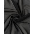 thumbnail image 5 of INSPIRE CHIC Boléros en Maille à Volants à Manches Longues Décontractés à Nouer Soi-Même pour Femmes Noir P, 5 of 5