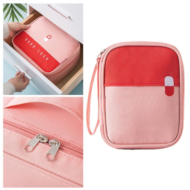 Mashaouyo Liquidation Voyage Mini Pochette Portable Mini Trousse Sac de Rangement Pochette Vide pour Camping en Plein Air Randonnée Voyage Urgence Petite Pochette