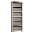 thumbnail image 3 of Tall Farmhouse Bookcase - 6 Tier Adjustable Open Bookshelf with Anti-Slip & Anti-Tip, Home Office, Living Room, Study, Balcony, Library, Hand-Grabbed Gray, 6 Layers, W600, 3 of 7