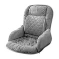 thumbnail image 1 of H Heated Lumbar Support Cushion With Fast Warm Up, Adjustable Heating Pad, Machine Washable Cover For Office Chair, Car Seat, Wheelchair And Home Use, Relieves Back Pain, 1 of 5