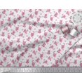 thumbnail image 2 of Soimoi Georgette Viscose Fabric Wool & Cat Animal Print Sewing Fabric Yard 42 Inch Wide, 2 of 3