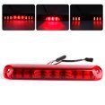 thumbnail image 2 of Feu de Frein LED, Longue Durée de Vie Feu de Frein Haute Visibilité pour Voiture Rouge et Blanc, Rouge, Noir, 2 of 8