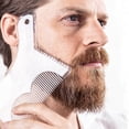 thumbnail image 2 of Beard Shaping Tool Kit with Transparent Template and Styling Comb for Precise Men's Grooming, 2 of 4