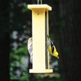 thumbnail image 5 of Recycled Tall Finch Feeder Yellow, 5 of 5