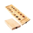 thumbnail image 4 of Wweixi Board Game Wooden Folding Mancala Board Game Set Portable Travel For Parties And Togethers Sturdy And Durable., 4 of 6