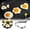 10Pcs Non-Stick Egg Rings Under $5 a3, variant on 10Pcs Stainless Steel Egg Ring, Kadlawus Stainless Steel Egg Ring for Breakfast, Food-Grade Pancake , Non-Stick Egg Cooker Ring with Heat-Resistant Handle for Omelet, Sandwich, Pancake