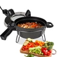 thumbnail image 1 of Total Chef Czech Cooker Electric Oven One-Pot Multicooker, Versatile Cooking for Stews, Soups & Roasts, 1 of 9