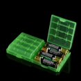 thumbnail image 4 of Battery Storage Box,5 Colors Groove Design Multifunctional Transparent Hard Plastic Case Holder Storage Box For AA AAA Battery,Perfect For Travel, Camping, Hiking Or At Home, 4 of 8