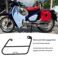 thumbnail image 4 of Motorcycle Side Luggage Rack Metal  Baggage Carrier for Super Cub C125 2019 to 2023, 4 of 7