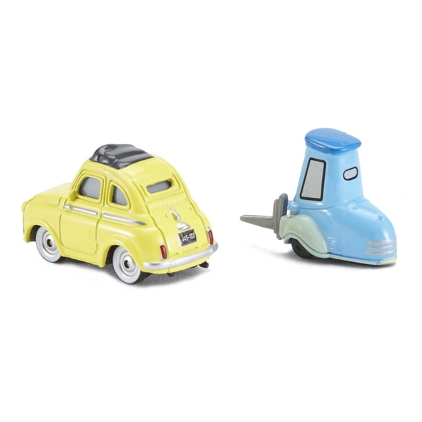 Disney and Pixar Cars Luigi and Guido 1:55 Scale Die-Cast Vehicles