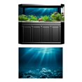 thumbnail image 1 of 3D Aquarium Fancy Background Poster Fish Tank Wallpaper Decor 61x41cm S, 1 of 6
