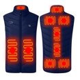 thumbnail image 2 of LOVZFMLL Jackets for Men's Printed Intelligent Control Nine Heating Fashion Sleeveless Hooded Casual Jacket, 2 of 4