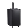 thumbnail image 1 of BeesClover Kegerator à Bière, Distributeur de Bière en Fût, Réfrigérateur à Fût Pleine Grandeur en Acier Inoxydable avec Plateau d'Égouttement, Acier Inoxydable, Plateau d'Égouttement et Rail, Contrôle de Température 32 °F - 50 °F, 97 L, 1 of 8