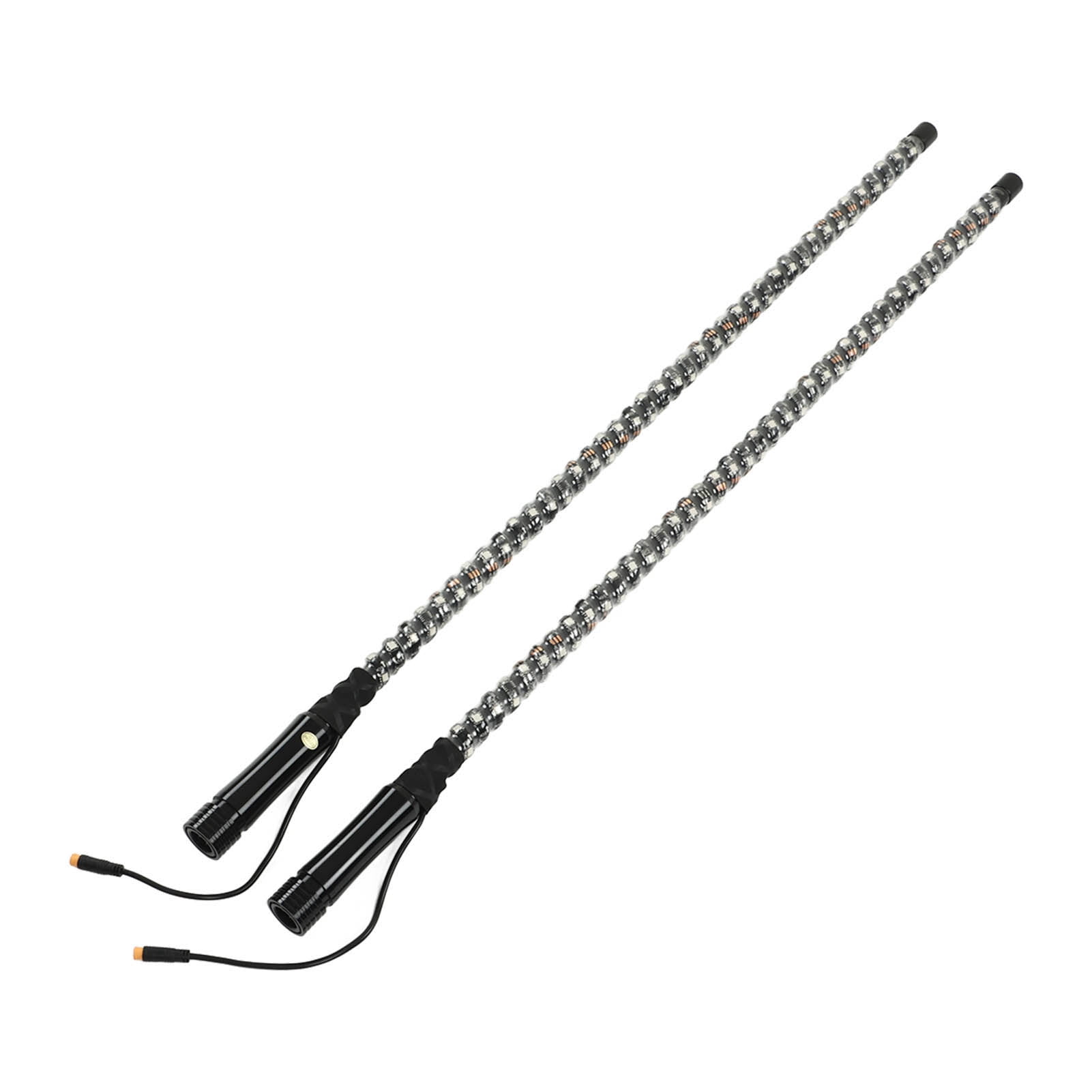 Whip Lights, RGB LED Whip Light with App and Remote Control, 300 Patterns 366 Modes 32 Brightness 10 Speed, Spiral Chasing Lighted Antenna Whip for UTV ATV Off Road Truck