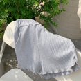 thumbnail image 5 of Timegard Baby Girls Clothes Toddler Ribbed Cute Elastic Waist Children Casual Comfy Loose Ruffle Shorts, 5 of 5