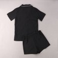 thumbnail image 3 of SUNSIOM Women 2PCS Pajama Set, Dot/Striped Short Sleeve Top, Short Pants, 3 of 7