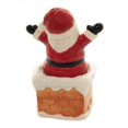 thumbnail image 4 of Salt & Pepper Shakers Set - Santa On Chimney New Ceramic 10466, 4 of 4