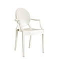 thumbnail image 3 of Heavenly Collection Plastique Blanc Fauteuil Chaise, 3 of 3