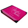 thumbnail image 2 of Darling Souvenir Pink Polka Dot Wedding Guest Book Hardbound Guest Sign-In Book Guest Registry Guestbook-9 x 12 Inches, 2 of 5