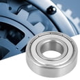 thumbnail image 1 of Sealed Ball Bearing, Wide Application Deep Groove Ball Bearing, Dustproof 10 Pcs/Set Industrial Hardware For Pump Industry Industrial Accessories Machine Tool, 1 of 8