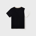 thumbnail image 4 of PatPat Family Matching Color Block Cotton Tee or Modern Abstract Print Short Sleeve Dress with Waist Belt, 4 of 8