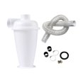 thumbnail image 1 of simhoa Cyclone Dust Collector with Dust Collector Hose for Woodworking Sand Plaster with 2M hose, 1 of 8