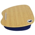 thumbnail image 1 of Bureau Coussin pour Portable, Bureau pour Portable, Table de Lit Multifonction, Table d'Apprentissage et d'Écriture Portable Support pour Portable, pour Extérieur Maison Bleu, 1 of 8