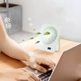 thumbnail image 4 of Portable Desktop Fan with 180° Foldable Head | 5 Speed Settings & Digital Display | 1000mAh Battery for Home Office Camping | Wall Mountable Small Fan, 4 of 6
