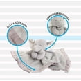 thumbnail image 3 of Kids Preferred Carter's Éléphant Peluche Toutou Câlin Doudou Couverture de Sécurité - Gris, 3 of 5