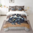 thumbnail image 2 of YST Bear Hunting Comforter Set, Rustic Farmhouse Decor, 7-Piece, King, 2 of 5