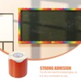 thumbnail image 2 of Miangastore 1 Roll of Colorful Bulletin Board Border Bulletin Board Border Sticker Blackboard Border Decal, 2 of 8