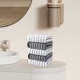thumbnail image 4 of Towel Five Piece Set Of Water Absorbent Friendly Soft Washcloth Household Towel Set, 4 of 6