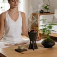 thumbnail image 4 of Exquisite Hand Crafted Zen Meditation Incense Burner Desktop Ornament For Home Relaxation And Mindful, 4 of 5