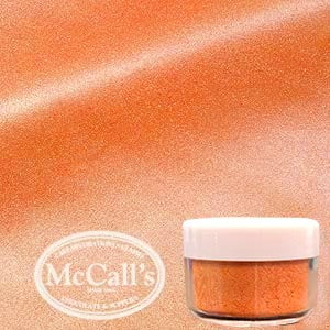 Poussière Nacrée Lustrée ORANGE Scintillante 3 g (Comestible)