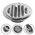 thumbnail image 3 of Lefu Plat Rond Grille d'Évacuation d'Air Couvercle en Métal Cercle Ventilation 80mm 100mm, 3 of 9