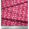 thumbnail image 3 of Soimoi Poly Georgette Fabric Cloud,Fish & Yacht Nautical Fabric Prints by Yard 42 Inch Wide, 3 of 3