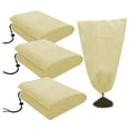 thumbnail image 1 of Couvertures Antigel, avec Cordon de Serrage, Tissu Non Tissé, pour la Protection des Plantes, 1 of 3